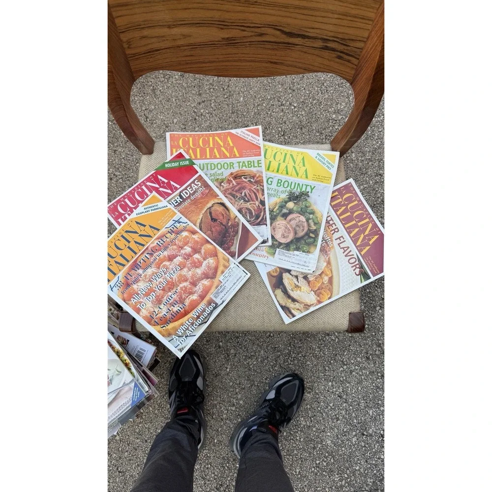 La Cucina Italiana Magazine‎ Lot 5 2002 2003 2005 Italian Cooking Food